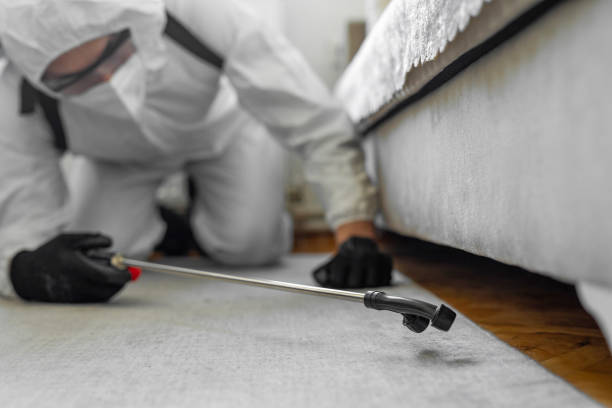 Professional Mosquito Control technician working in Harding County County, SD